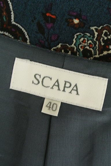 SCAPA（スキャパ）の古着「ペイズリー柄タックロングスカート（スカート）」大画像６へ