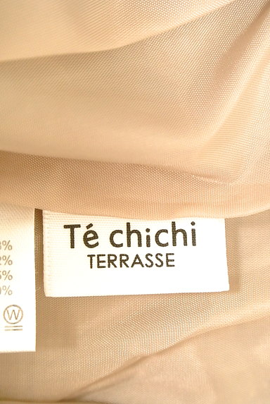 Te chichi（テチチ）の古着「チェック柄ラップ風ミモレ丈スカート（ロングスカート・マキシスカート）」大画像６へ