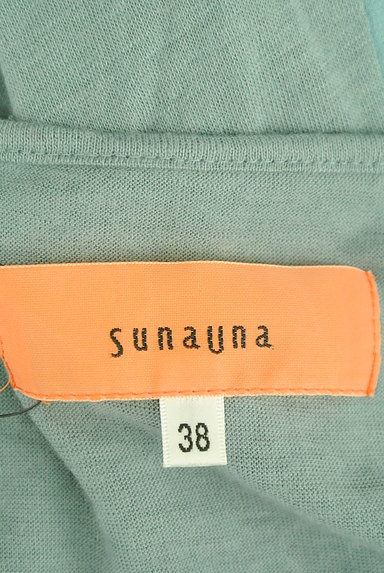 SunaUna（スーナウーナ）の古着「くすみカラー異素材シフォンカットソー（カットソー・プルオーバー）」大画像６へ