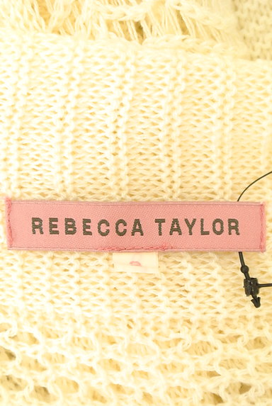 REBECCA TAYLOR（レベッカテイラー）の古着「透かし編みボレロ（カーディガン・ボレロ）」大画像６へ