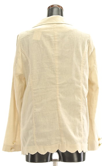 LIZ LISA（リズリサ）の古着「ガーリーリネンミックスジャケット（ジャケット）」大画像２へ