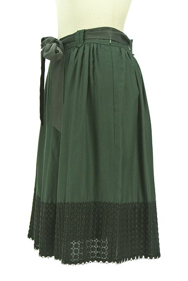NOLLEY'S（ノーリーズ）の古着「裾刺繍レースギャザースカート（スカート）」大画像３へ
