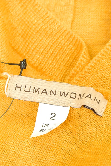 HUMAN WOMAN（ヒューマンウーマン）の古着「フレンチスリーブリネンミックスカーディガン（カーディガン・ボレロ）」大画像６へ
