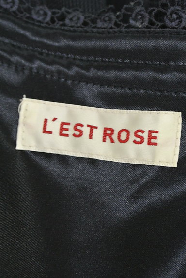 L'EST ROSE（レストローズ）の古着「レースノーカラージャケット（ジャケット）」大画像６へ