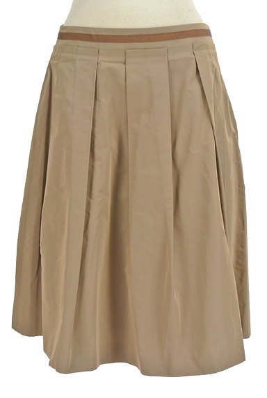 AMACA（アマカ）の古着「ウエストライン膝下丈タックフレアスカート（スカート）」大画像１へ