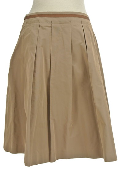 AMACA（アマカ）の古着「ウエストライン膝下丈タックフレアスカート（スカート）」大画像２へ
