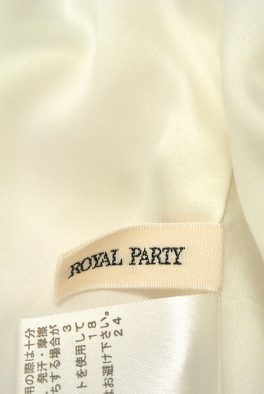 ROYAL PARTY（ロイヤルパーティ）の古着「花柄ノースリーブワンピース（ワンピース・チュニック）」大画像６へ