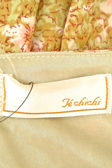Te chichi（テチチ）の古着「ウエストベルト付き花柄ワンピース（ワンピース・チュニック）」大画像６へ