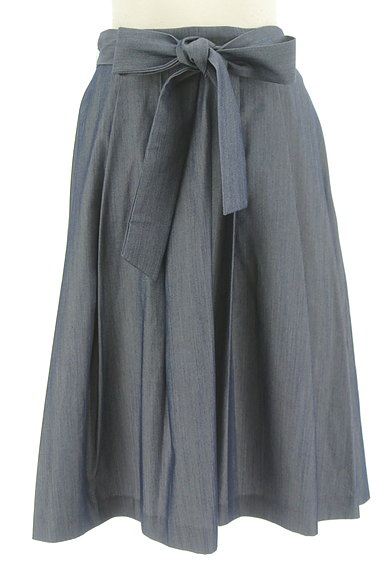 Couture Brooch（クチュールブローチ）の古着「ウエストリボンタックフレアスカート（スカート）」大画像１へ