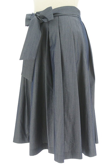 Couture Brooch（クチュールブローチ）の古着「ウエストリボンタックフレアスカート（スカート）」大画像３へ
