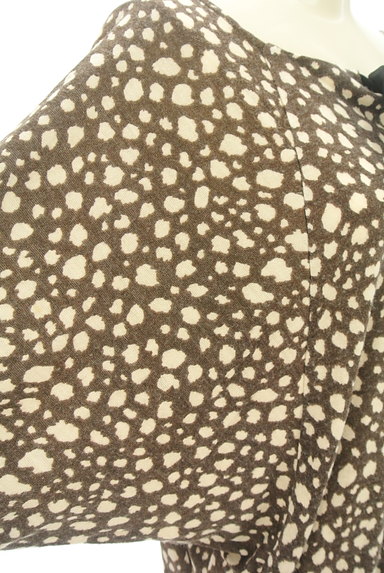 Couture Brooch（クチュールブローチ）の古着「ダルメシアン柄7分袖ニット（ニット）」大画像５へ