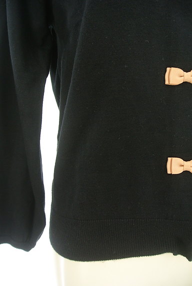 Couture Brooch（クチュールブローチ）の古着「リボンボタンカーディガン（カーディガン・ボレロ）」大画像５へ