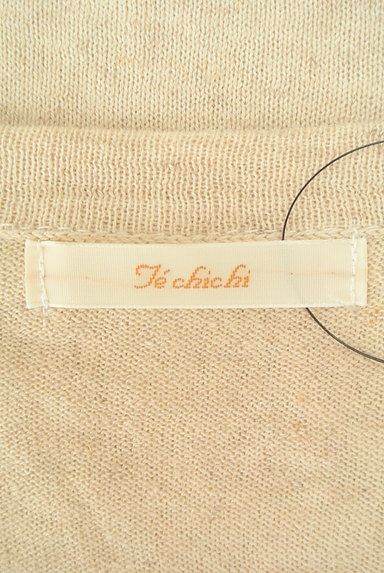 Te chichi（テチチ）の古着「刺繍レースフレンチスリーブニット（ニット）」大画像６へ