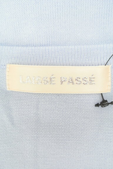 LAISSE PASSE（レッセパッセ）の古着「リボン付きレースニット（ニット）」大画像６へ