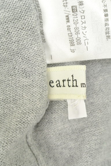 earth music&ecology（アースミュージック＆エコロジー）の古着「光沢ボタン半袖カーディガン（カーディガン・ボレロ）」大画像６へ