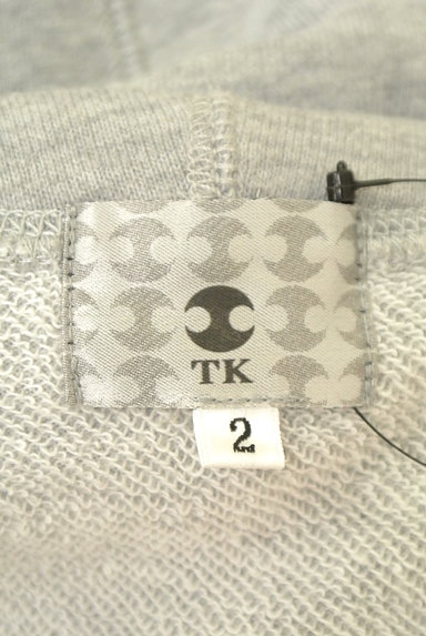 TK（ティーケー）の古着「ロゴ七分袖スウェットパーカー（スウェット・パーカー）」大画像６へ