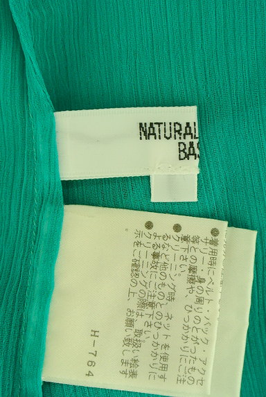 NATURAL BEAUTY BASIC（ナチュラルビューティベーシック）の古着「スクエアネックシフォンフレアプルオーバー（カットソー・プルオーバー）」大画像６へ