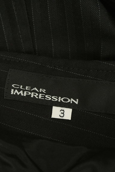 CLEAR IMPRESSION（クリアインプレッション）の古着「セミフレアストライプスカート（スカート）」大画像６へ