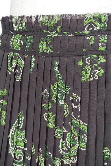 MACPHEE（マカフィー）の古着「ペイズリー柄シフォンプリーツスカート（スカート）」大画像４へ