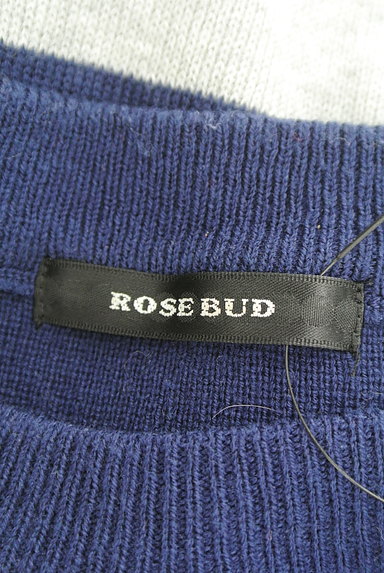 ROSE BUD（ローズバッド）の古着「ワイドボーダーニット（ニット）」大画像６へ