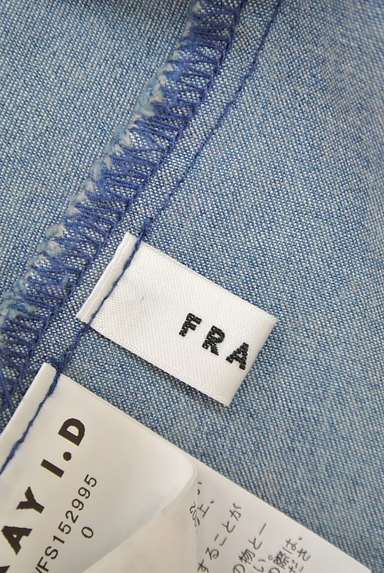 FRAY I.D（フレイアイディー）の古着「ダンガリータックフレアスカート（ロングスカート・マキシスカート）」大画像６へ