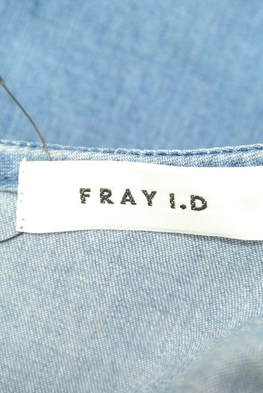 FRAY I.D（フレイアイディー）の古着「フレンチデニムカットソー（カットソー・プルオーバー）」大画像６へ