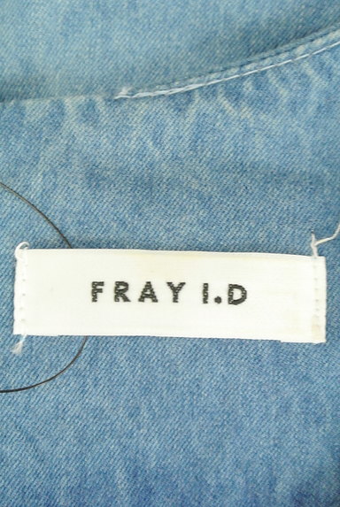 FRAY I.D（フレイアイディー）の古着「ビジューネックカットソー（カットソー・プルオーバー）」大画像６へ