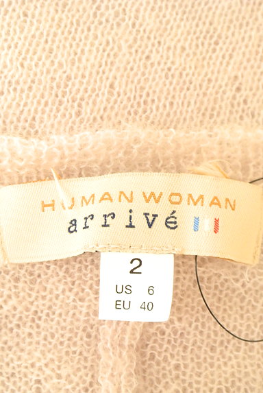HUMAN WOMAN（ヒューマンウーマン）の古着「Ｖネック七分袖ドルマンニット（ニット）」大画像６へ