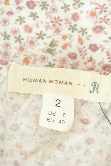 HUMAN WOMAN（ヒューマンウーマン）の古着「小花柄タンクトップ（キャミソール・タンクトップ）」大画像６へ