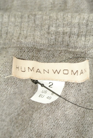 HUMAN WOMAN（ヒューマンウーマン）の古着「ふんわりドルマンウールニット（ニット）」大画像６へ