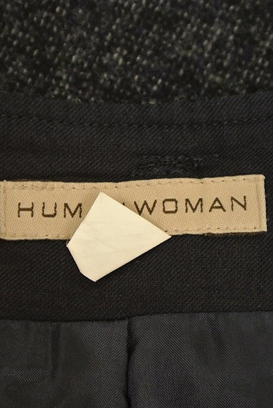 HUMAN WOMAN（ヒューマンウーマン）の古着「センタープレス膝下パンツ（パンツ）」大画像６へ
