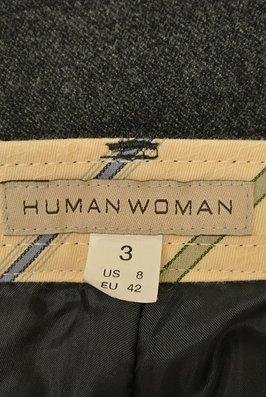 HUMAN WOMAN（ヒューマンウーマン）の古着「大人カジュアルフレアーパンツ（パンツ）」大画像６へ