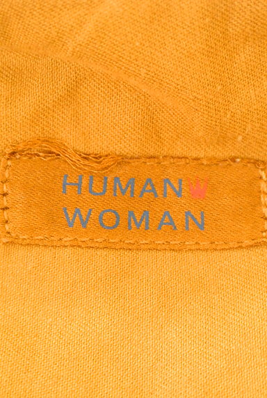HUMAN WOMAN（ヒューマンウーマン）の古着「ストレートカラーパンツ（パンツ）」大画像６へ