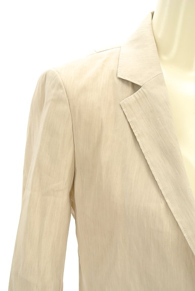 COMME CA DU MODE（コムサデモード）の古着「楊柳風リネン７分袖ジャケット（ジャケット）」大画像５へ