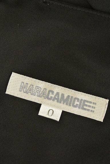 NARA CAMICIE（ナラカミーチェ）の古着「裾バルーンプリーツ黒スカート（ミニスカート）」大画像６へ