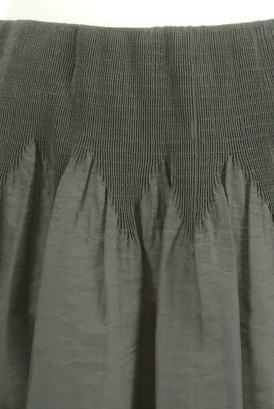 TABASA（タバサ）の古着「ウエストシャーリングフラワー柄スカート（スカート）」大画像４へ