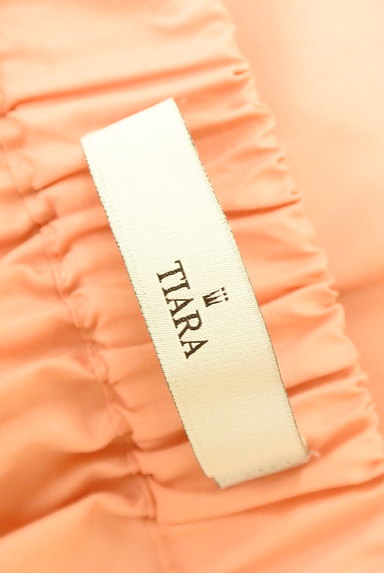 Tiara（ティアラ）の古着「タックフレア無地スカート（スカート）」大画像６へ