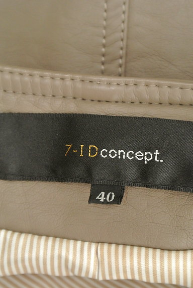 7-ID concept（セブンアイディーコンセプト）の古着「フェイクレザーノーカラージャケット（ジャケット）」大画像６へ