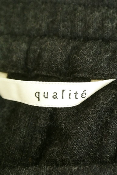 qualite（カリテ）の古着「ウールテーパードイージーパンツ（パンツ）」大画像６へ
