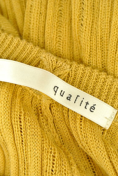 qualite（カリテ）の古着「透かし編みデザインニット（ニット）」大画像６へ