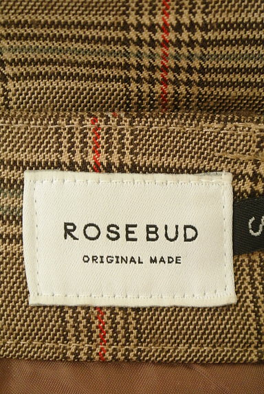 ROSE BUD（ローズバッド）の古着「グレンチェック柄ワイドパンツ（パンツ）」大画像６へ