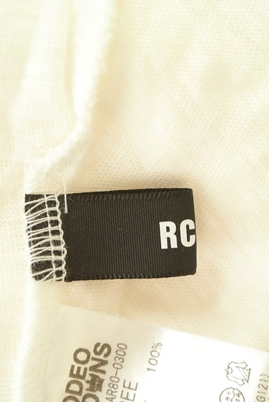 RODEO CROWNS（ロデオクラウン）の古着「ふんわりフリル５分袖白カットソー（カットソー・プルオーバー）」大画像６へ