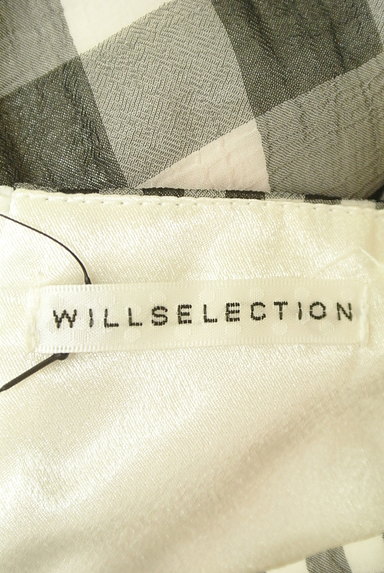 WILLSELECTION（ウィルセレクション）の古着「ギンガムチェック切替ミニスカート（ミニスカート）」大画像６へ