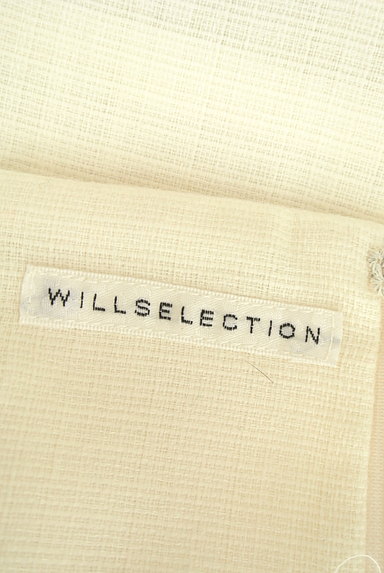 WILLSELECTION（ウィルセレクション）の古着「ウエストリボンタックスカート（ミニスカート）」大画像６へ