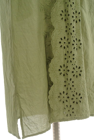 SM2（サマンサモスモス）の古着「スカラップ刺繍７分袖ロングカーディガン（カーディガン・ボレロ）」大画像５へ