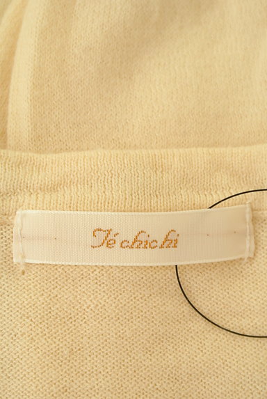 Te chichi（テチチ）の古着「ビジュー付Vネックニット（ニット）」大画像６へ