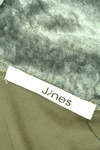 Jines（ジネス）の古着「ベロア切替エレガントトップス（カットソー・プルオーバー）」大画像６へ