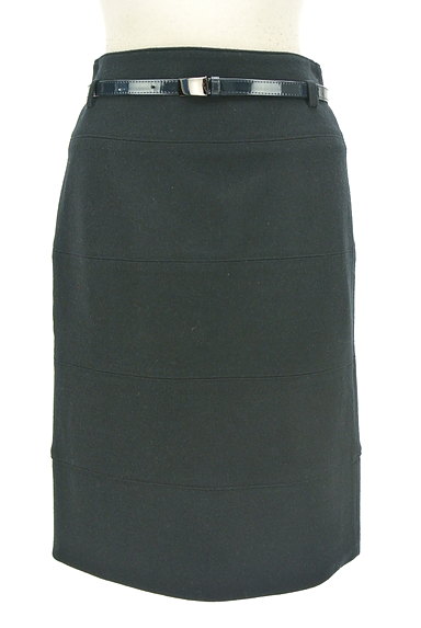 NARA CAMICIE（ナラカミーチェ）の古着「ベルト付ウールタイトスカート（スカート）」大画像１へ