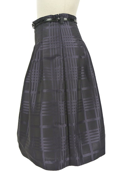 NARA CAMICIE（ナラカミーチェ）の古着「ベルト付タックフレアスカート（スカート）」大画像３へ