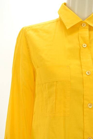 iCB（アイシービー）の古着「鮮やかイエローカジュアルシャツ（カジュアルシャツ）」大画像４へ